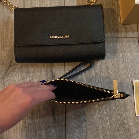 Michael Kors Leather Crossbody Bag - Picture 8 of 11